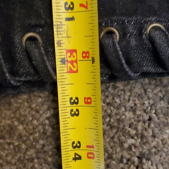 Vintage AM Studio Black Denim Jacket - Picture 11 of 16